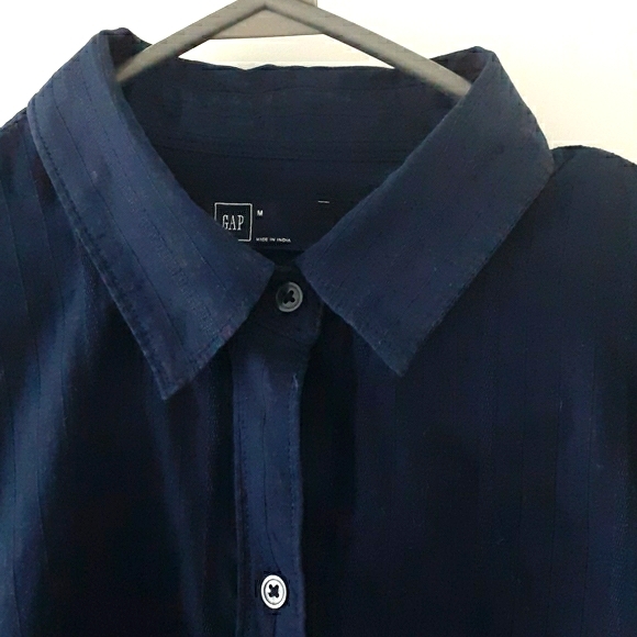 GAP Womens Oxford Blouse - Picture 2 of 6
